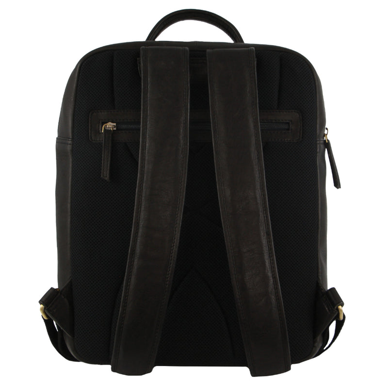 Pierre Cardin Leather Laptop Backpack PC3708