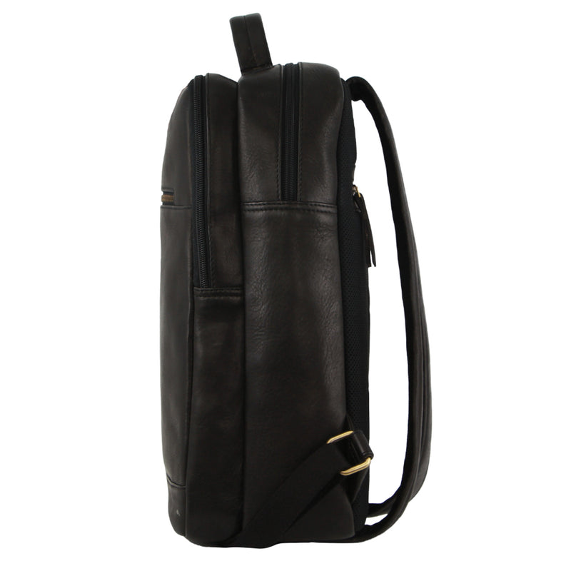 Pierre Cardin Leather Laptop Backpack PC3708