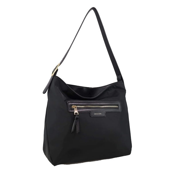 Pierre Cardin Nylon/Vegan Leather Saddlebag PC4114
