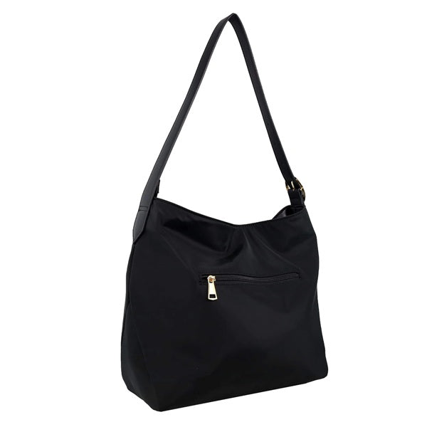 Pierre Cardin Nylon/Vegan Leather Saddlebag PC4114