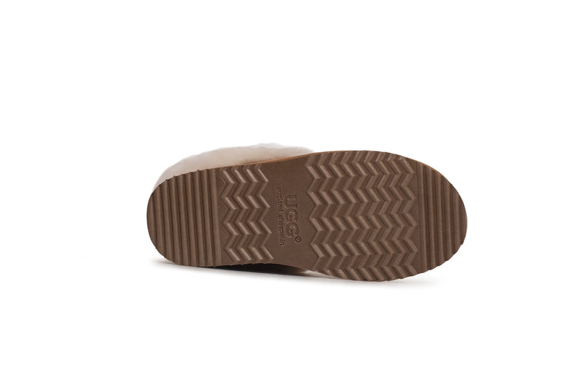 Ugg Platform Slippers Australian Sheepskin AUZ59