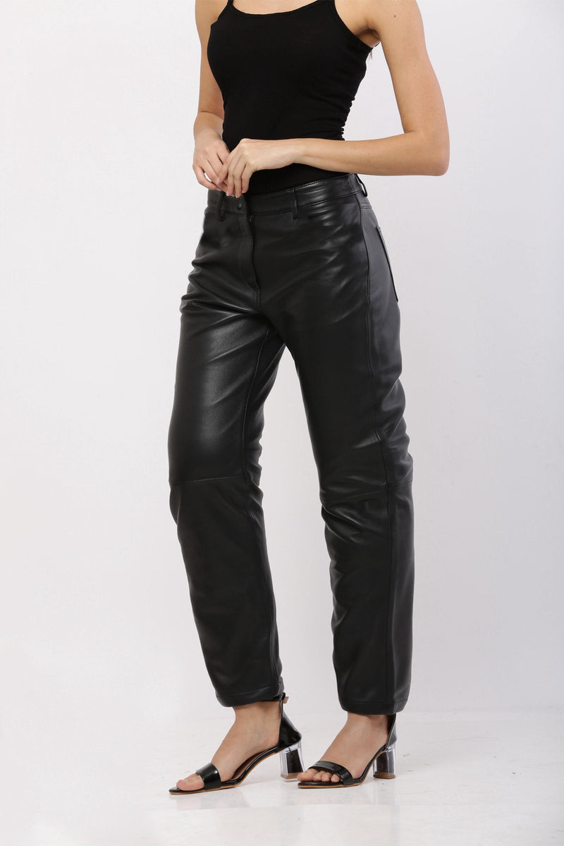 Amei Women’s Wide Leather Pants