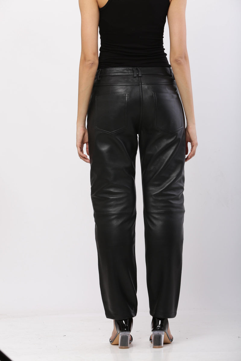 Amei Women’s Wide Leather Pants