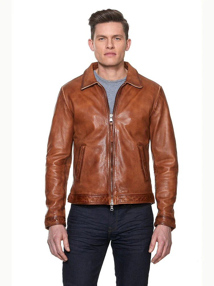 Men's Leather Jacket Clearance