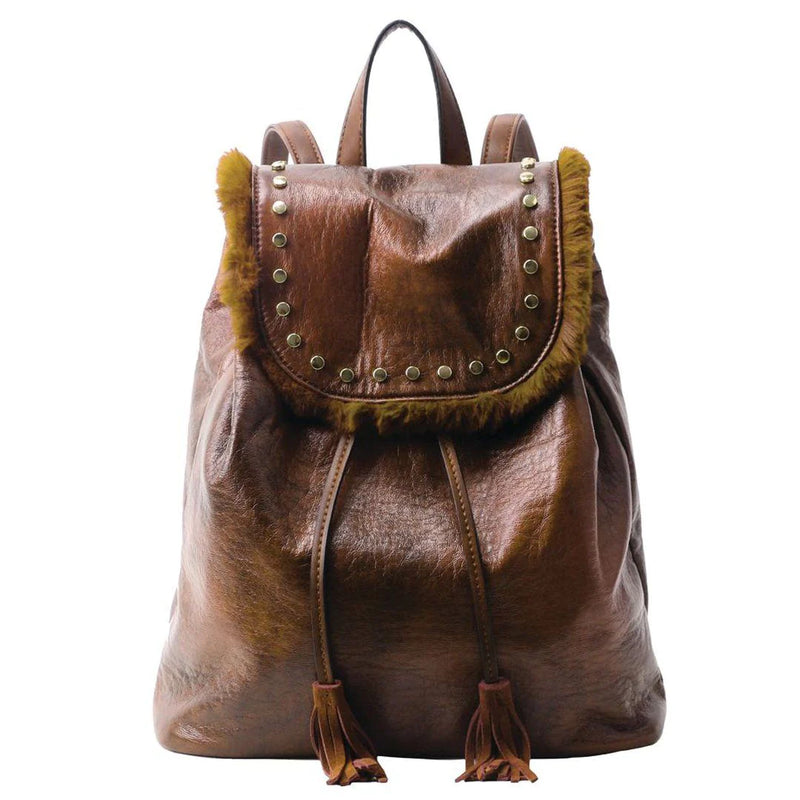 Bianca  Vegan Leather Fashion Backpack SU66901