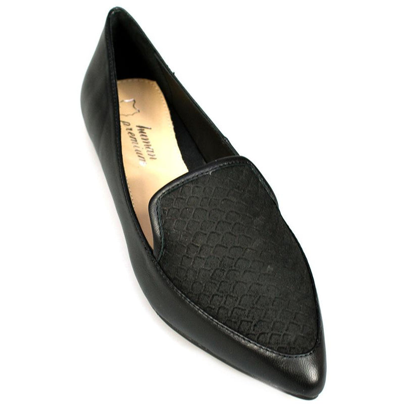 Human Premium Iris Leather Pointed Shoe