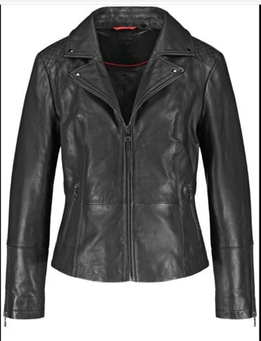 Womens Leather Zip Jacket  630003