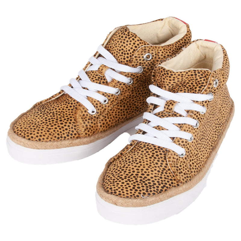 Human Premium Brayden Cheetah Hitop Sneaker