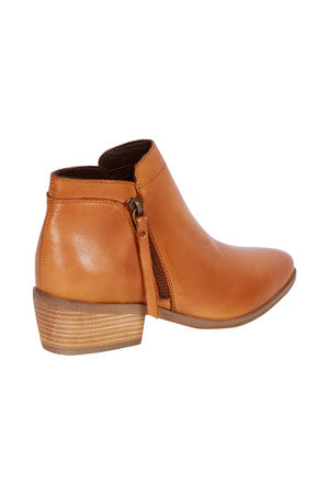 Human Premium Mae Leather Ankle Boot