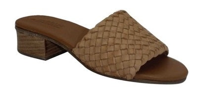 Human Premium Roni Woven Leather Heel Slide