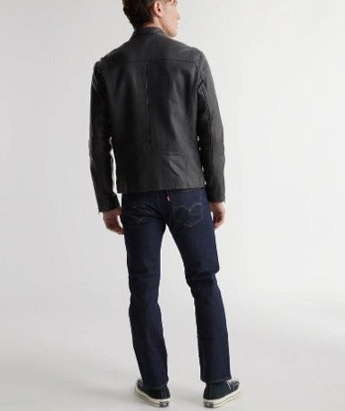 Men's Lambeskin Zip Jacket MJKT50