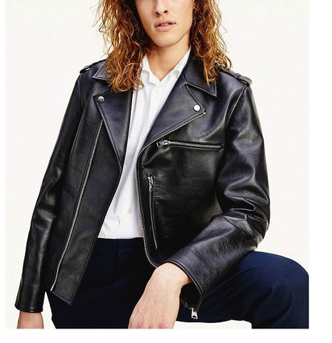 Weekday leather clearance biker jacket