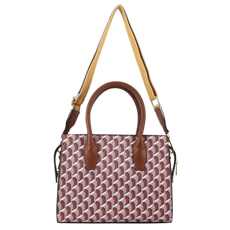 Milleni Geometric Fashion Tote NC3533