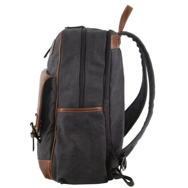 Pierre Cardin Canvas and Leather  Backpack PC3310
