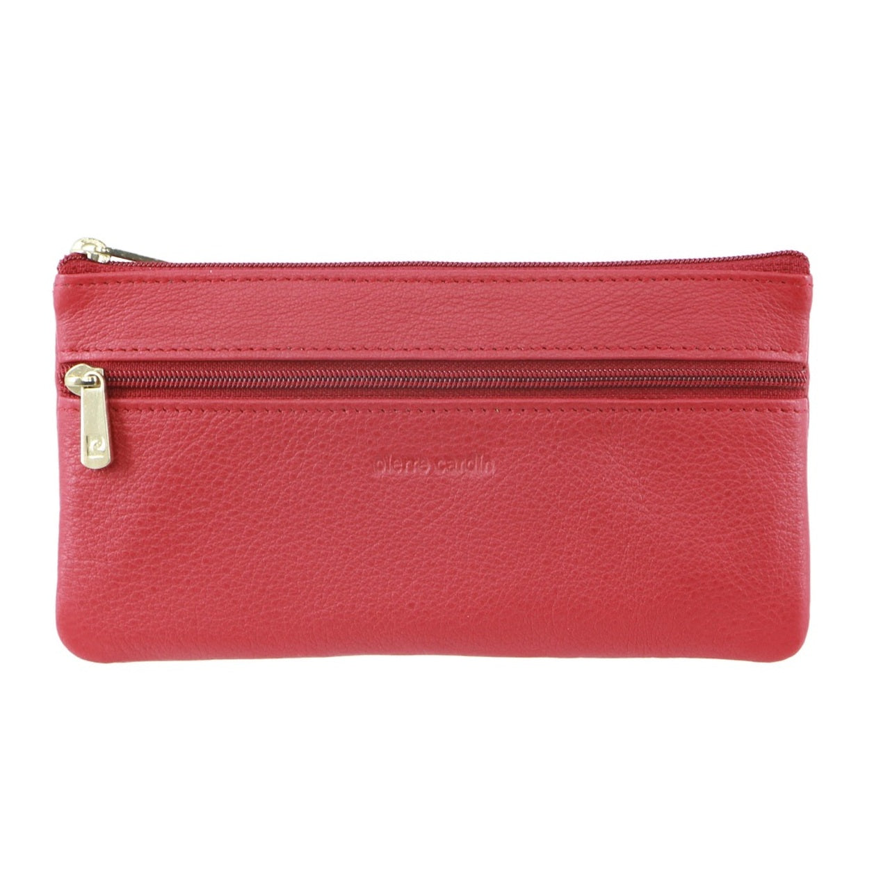 Medium Ava Pouch | Stone Saffiano Leather – Stacy Chan Limited