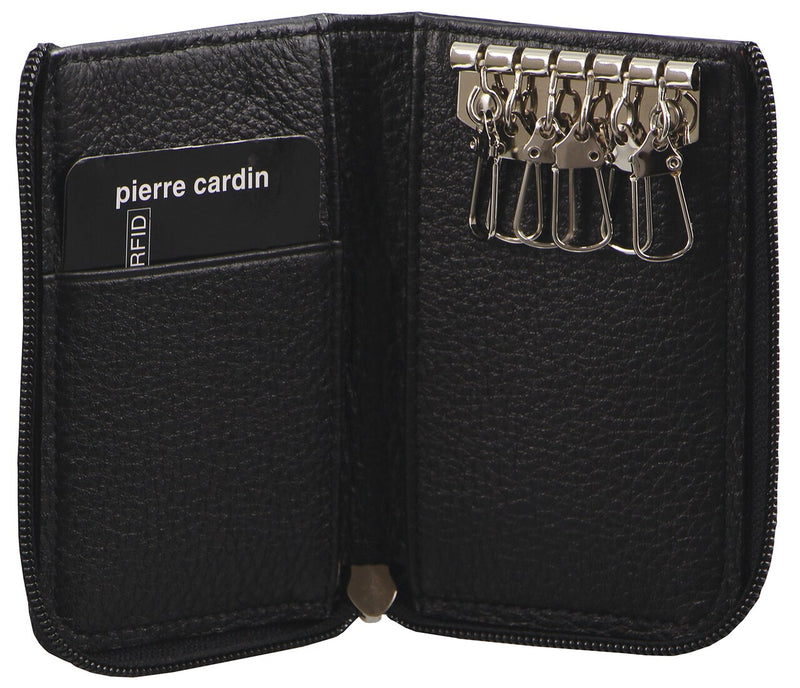 Pierre Cardin Leather Key Wallet/Card Holder  PC2756