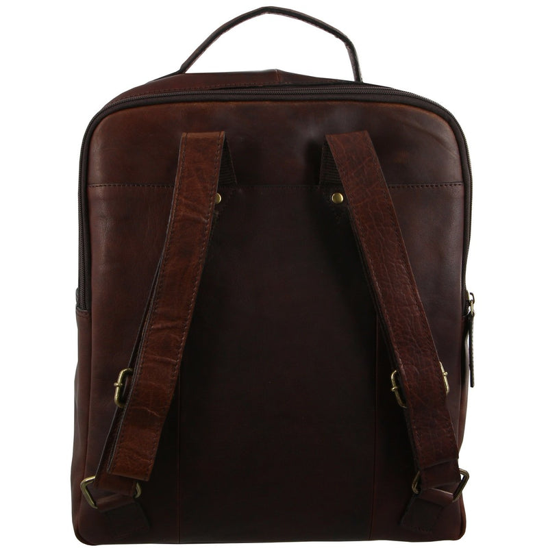 Pierre Cardin Rustic Leather Backpack PC2808