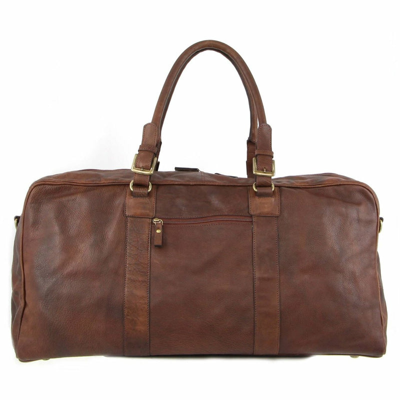 Pierre Cardin Rustic Leather Overnight Bag PC3139