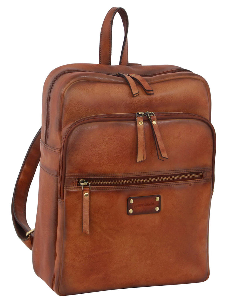 Pierre Cardin Rustic Leather Backpack PC3332