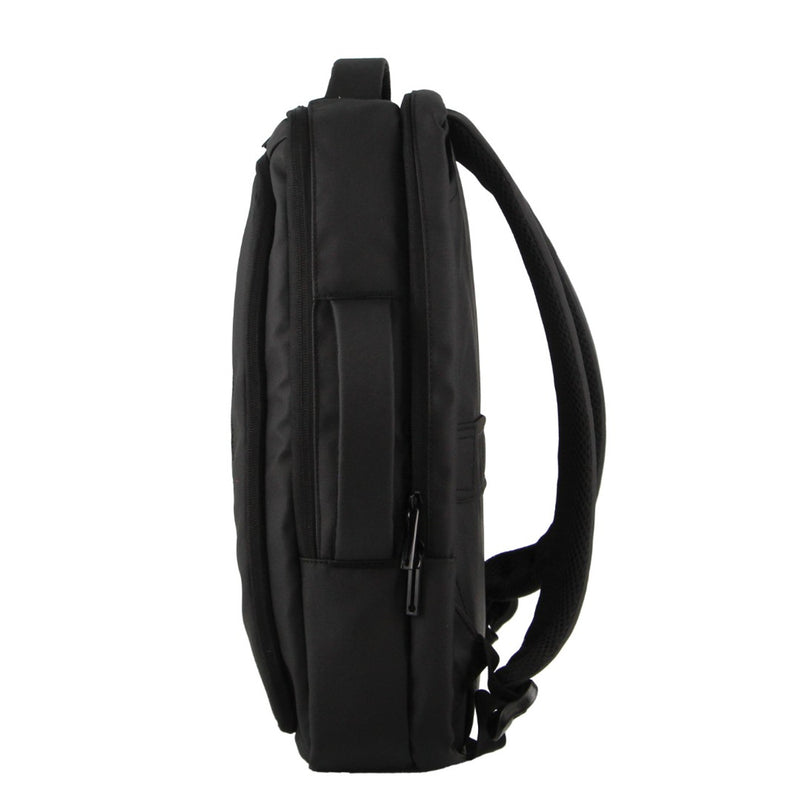 Pierre Cardin Black Nylon Travel and Business Backpack PC3623
