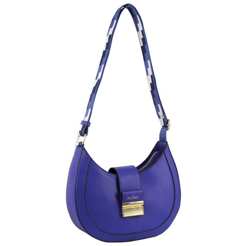 Milleni Ladies Fashion Cross-Body Bag  PV3541 Blue