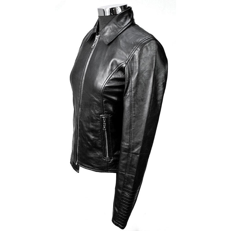 Jil Women's Short Leather Jacket