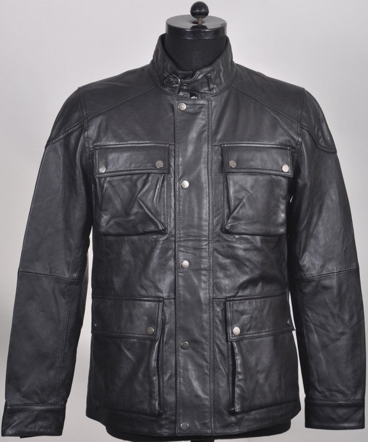 Men's Italian  Leather 3/4  Jacket - Will