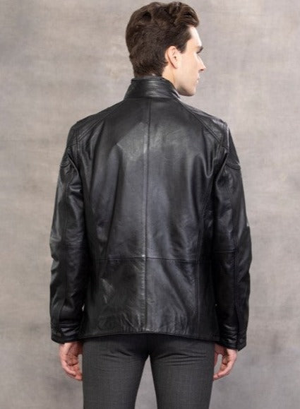 Dennis Men's Lambskin Utility Jacket