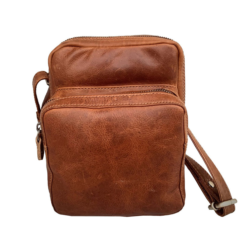 High Hopes Bally Rustic Leather Cross-Body  Bag WB168