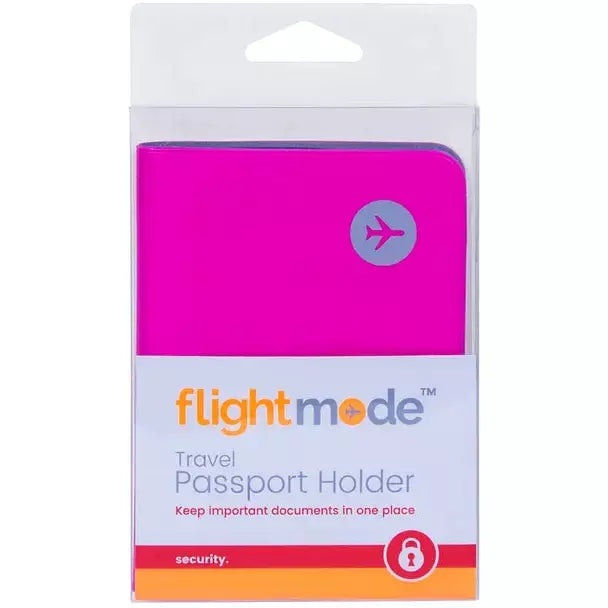Flight Mode PVC Passport Holder FM0012