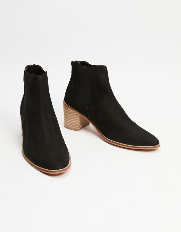 Human Premium Gibs Nubuk Leather Ankle Boot