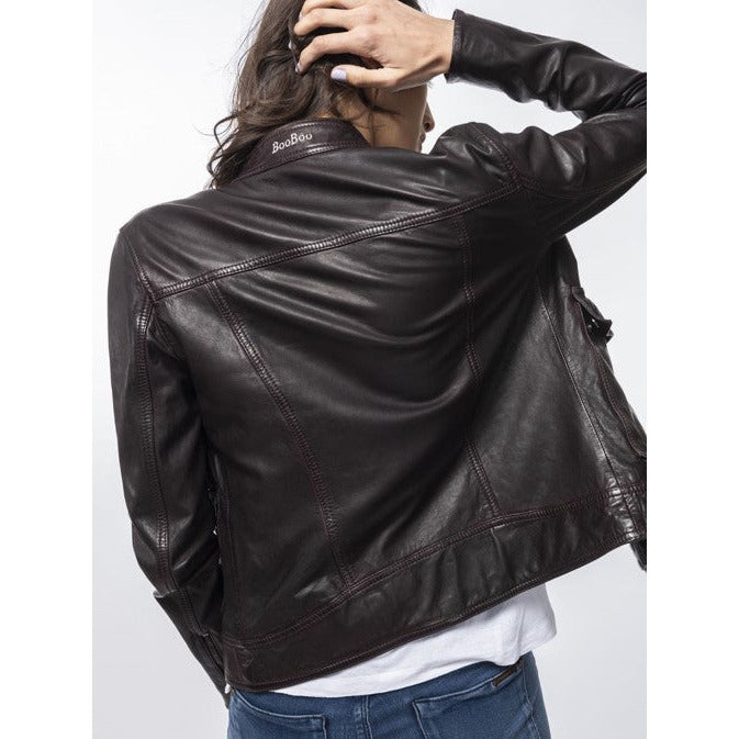 Women's  Hope Leather Short Jacket