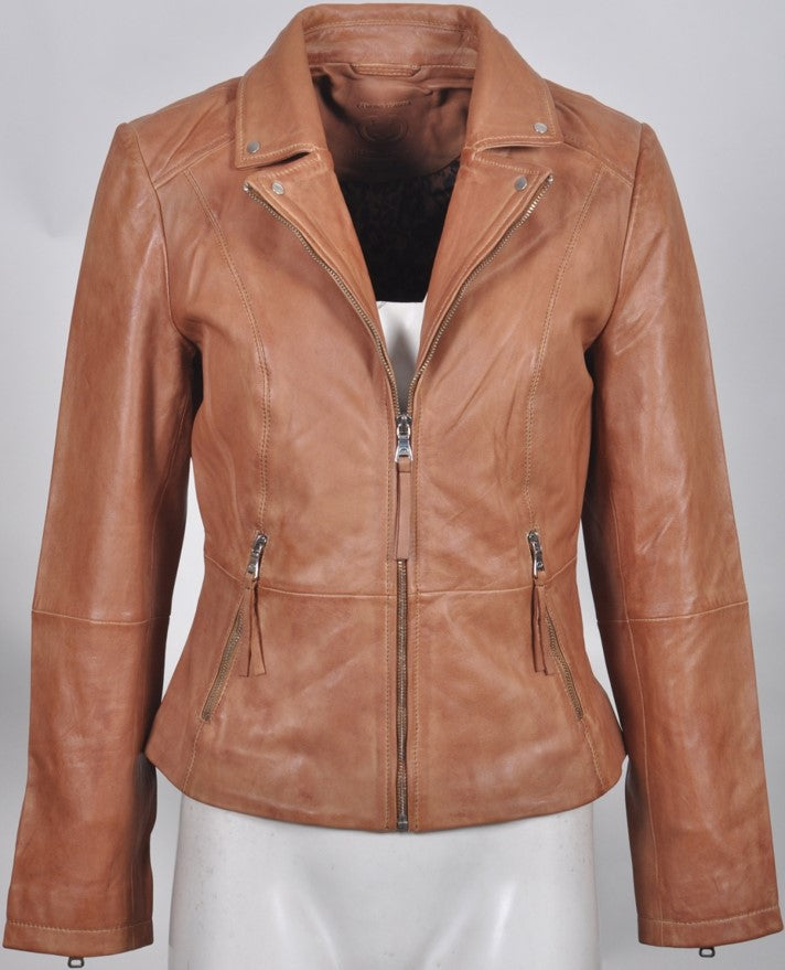 Women's Mischa Italian Leather Jacket - 430014