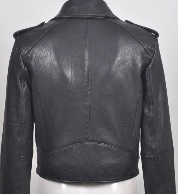 Women's Noah Italian  Leather Biker Jacket