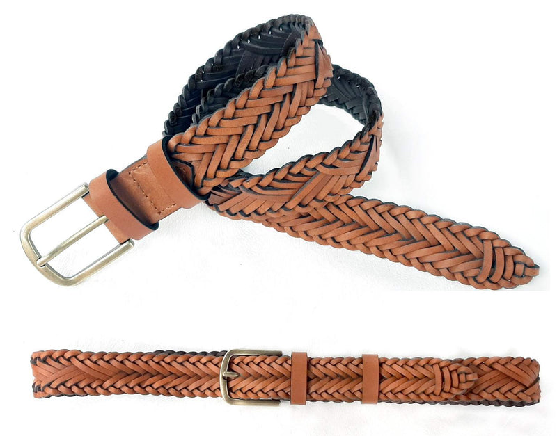 Oran Woven Leather Belt OR13192