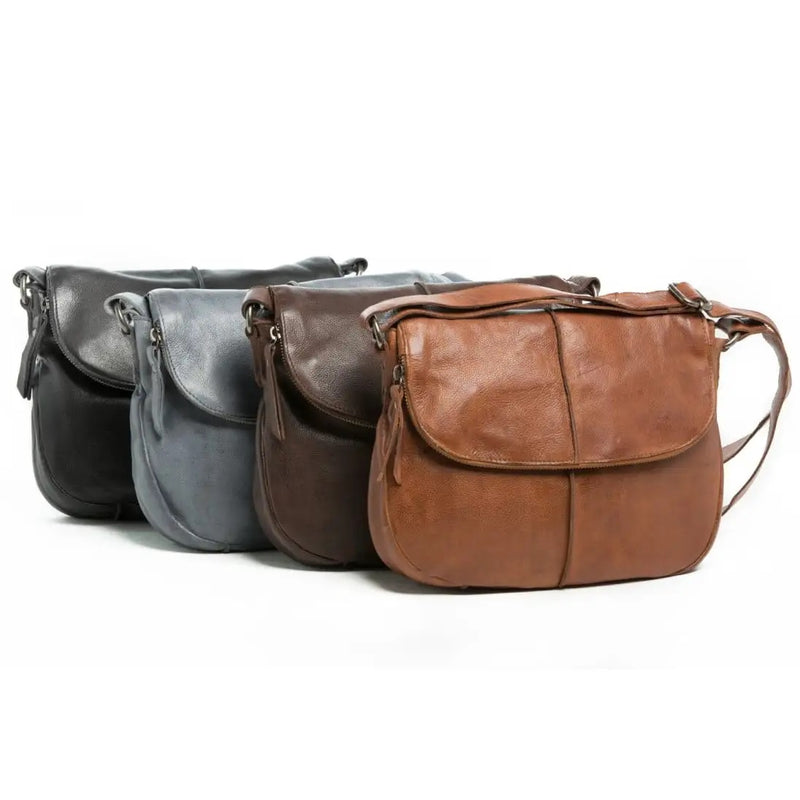 Oran Miranda Vintage Leather  Crossbody Bag RH2110