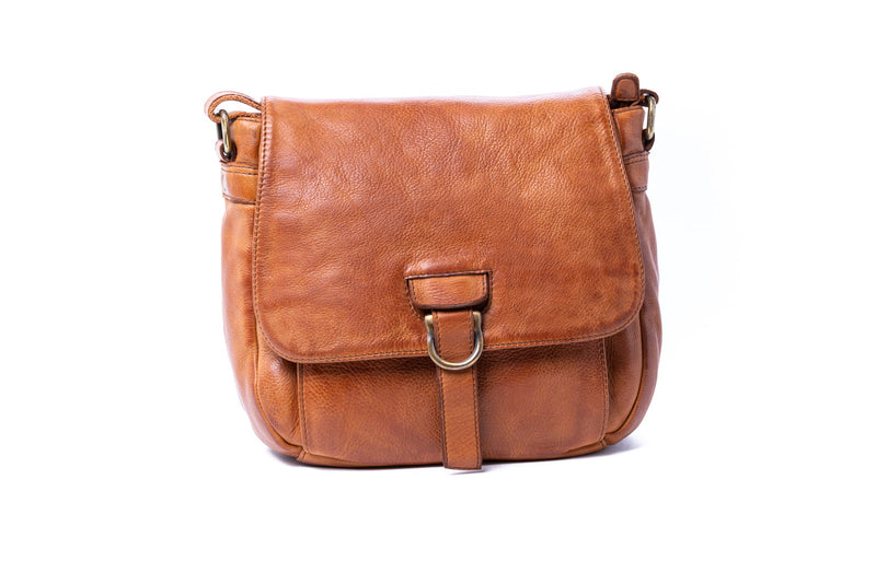 Oran Birdie Vintage Leather Crossbody Bag  RH10067