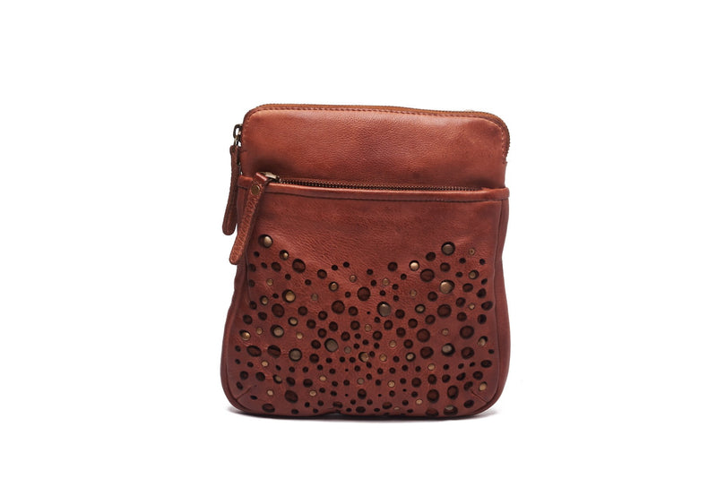 Oran Poppy Women's  Leather Crossbody Bag  RH2525