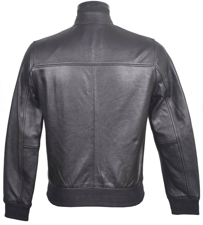 Men's Soft Leather Jacket  SIVR2
